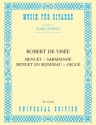 Menuet, Sarabande, Menuet en rondeau, Gigue fr Gitarre