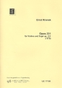 Opus 231 fr Violine und Orgel Verlagskopie