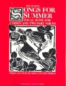 The Seasons Songs for Summer, Vocal Suite for unison and 2-part voices with piano