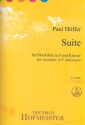 Suite fr Blockflte in F und Klavier