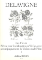 Les Fleurs op.4 Band 1 fr 2 Blockflten, (Flten, Oboen, Violinen) Spielpartitur