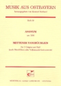 Mettener Tanzbchlein fr 2 Geigen und Bass Partitur