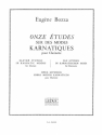 11 ETUDES SUR DES MODES KARNATIQUES POUR CLARINETTE