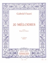 20 mlodies vol.1 pour mezzo-soprano et piano