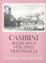 6 Duos op.49 fr 2 Violoncelli Spielpartitur