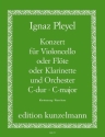 Konzert C-Dur fr Violoncello (Flte/ Klarinette) und Orchester Violoncello (Flte/Klarinette) und Klavier