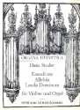 Exaudi me-alleluja-lauda dominum für Violine und Orgel (1977)