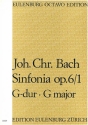 Sinfonia G-Dur op.6,1 fr Orchester Partitur