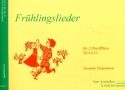 Frühlingslieder für zwei Block- flöten SS/AA/TT