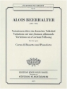 Variationen über ein deutsches Volkslied für Bassetthorn und Klavier