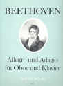 Allegro und Adagio  fr Oboe und Klavier