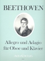 Allegro und Adagio  fr Oboe und Klavier