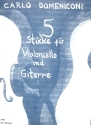 5 Stcke fr Violoncello und Gitarre 2 Spielpartituren