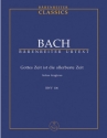 Gottes Zeit ist die allerbeste Zeit Kantate Nr.106 BWV106 Studienpartitur