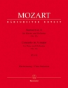 Konzert A-Dur KV414 fr Klavier und Orchester fr 2 Klaviere
