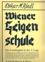 Wiener Geigenschule Der der Lernbeginn der 3. Lage