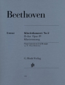 Konzert B-Dur Nr.2 op.19 fr Klavier und Orchester fr 2 Klaviere