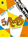 5 Rags for clarinet and piano