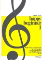 Happy Beginner Band 1 12 leichte Vorspielstücke für 2-3 Sopranblockflöten