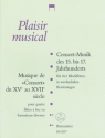 Consort-Musik des 15. bis 17. Jahrhunderts fr 4 Blockflten