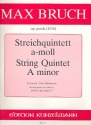 Streichquintett a-Moll fr Streichquintett Partitur und Stimmen