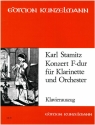 Konzert F-Dur fr Klarinette und Orchester fr Klarinette und Klavier