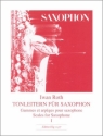 Tonleitern fr Saxophon Band 1  