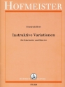 Instruktive Variationen fr Klarinette und Klavier