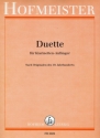 3 Duette nach Originalen des 19. Jahrhunderts fr 2 Klarinetten Partitur