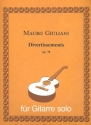 Divertissements op.78 Fr Gitarre solo Araniti, Filippo e., ed