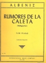 Rumores de la caleta (Malaguenas) for piano PHILIPP, I., ED