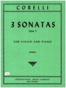 3 Sonatas op.5 for violin and piano