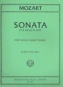 Sonata e minor KV304 for viola and piano