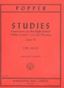Preparatory Studies to the High School of Cello Playing op.76 for cello