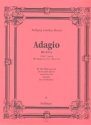 Adagio C-Dur KV617a für Harmonika für 4 Blockflöten