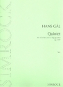 Quintet op.107 for clarinet and string quartet parts
