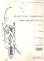 Streichquartett Des-Dur op.15  Stimmen