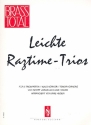 Leichte Ragtime-Trios für 3 Trompeten Partitur und Stimmen