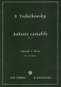 Andante cantabile op.11 fr Violoncello und Klavier