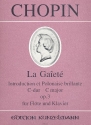 La gaiete Introduction et Polonaise brillante C-Dur op.3 fr Flte und Klavier