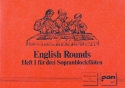 English Rounds Band 1 fr 3 Sopranblockflten