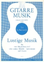 Lustige Musik fr 2 Blockflten in C und Gitarre