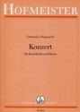 Konzert A-Dur fr Kontraba und Orchester fr Kontraba und Klavier