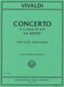 Concerto F major op.10,1 for flute and piano