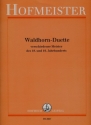 Waldhorn-Duette verschiedener Meister des 18. und 19. Jahrhunderts  fr 2 Waldhrner