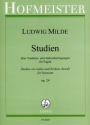 Studien ber Tonleiter- und Akkordzerlegungen op.24 fr Fagott