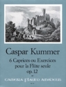 6 Caprices ou exercises op.12 pour la flte seule