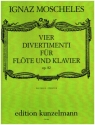 4 Divertimenti op.82 fr Flte und Klavier