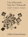 Suite d-Moll fr 3 Violoncelli Stimmen