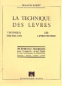 La technique de levres 250 exercises progressifs pour trompette, cornet, bugle.. (en/fr/dt)